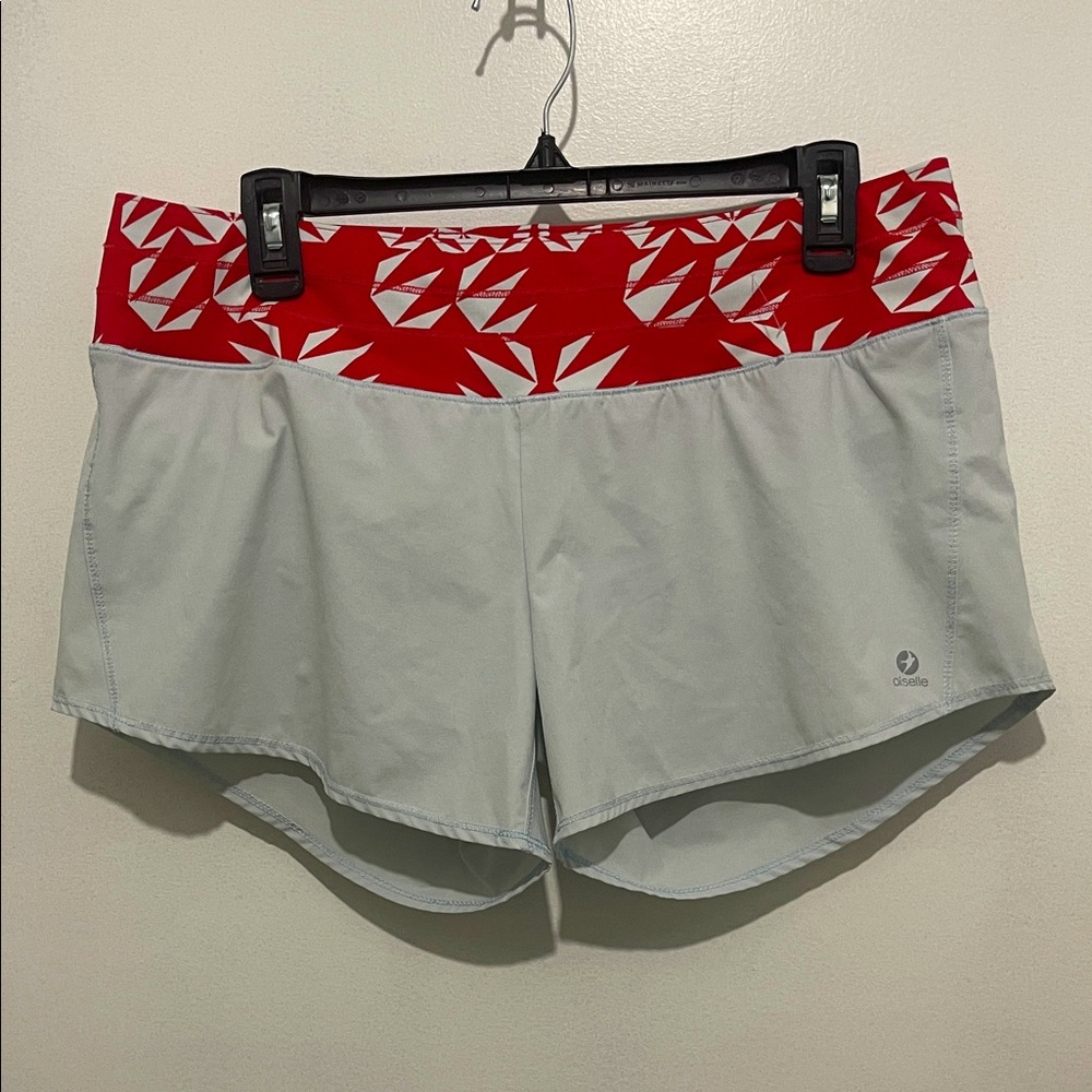 Oiselle Athletic Shorts Relaxed Fit Sz 8 light blue color
Like new.